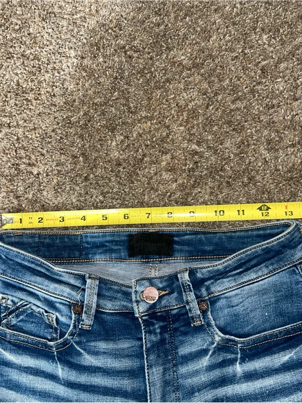 Buckle Black Women’s Ankle Skinny Denim Jeans Fit 93 Sz 26 Inch - Image 6