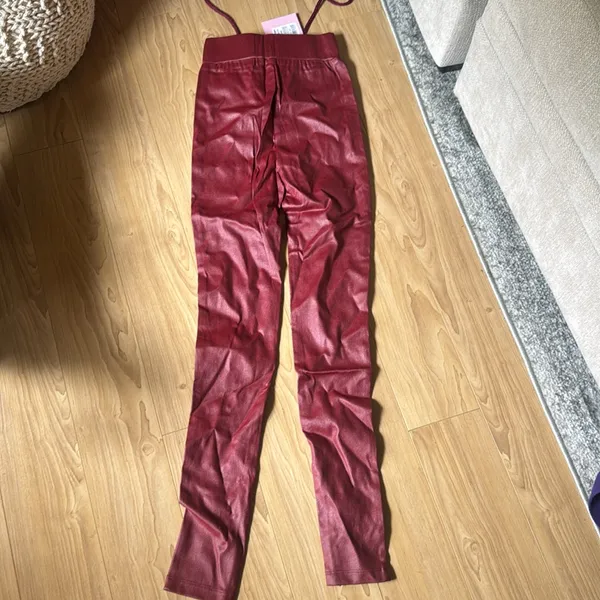 Showpo Quick Question Pants Red Size 0 - Image 4