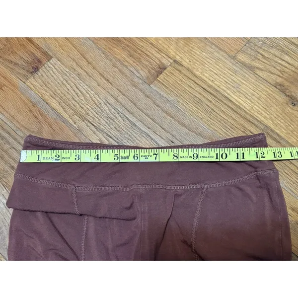 Out From Under UO Aria Seamed Stretch Flared HR Pant Legging Brown Medium - Image 6