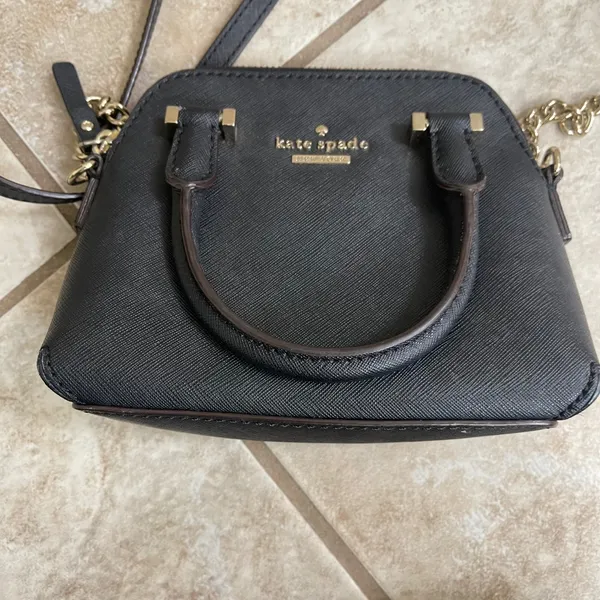 Black Kate Spade New York‎ Mini DoubleHandle Bag kate spadeSize: OS - Image 2