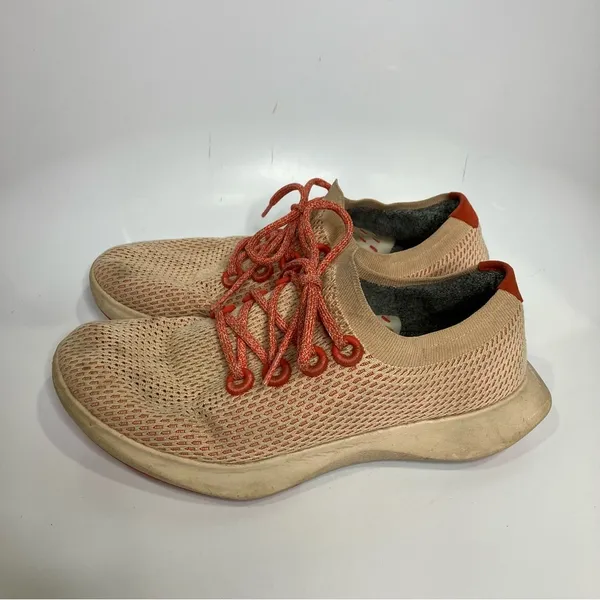 Allbirds Tree Dasher 1 orange‎ sneakers wool washable size 10.5 - Image 5