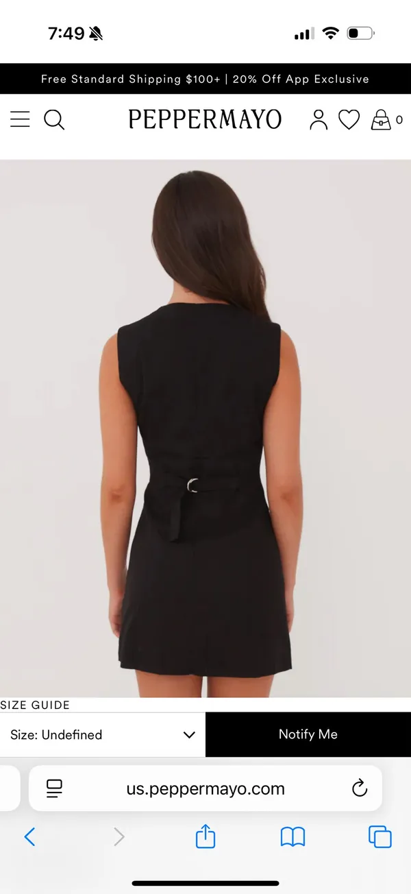 Peppermayo Castello Fiore Linen Mini Dress - Image 2