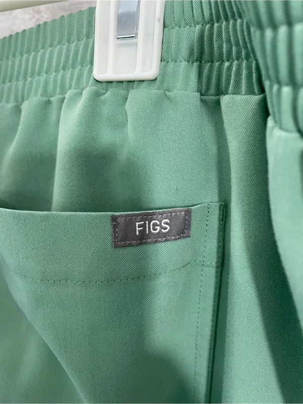 Figs Women's Straight Leg Scrub Pants - Minty Green - Image 5