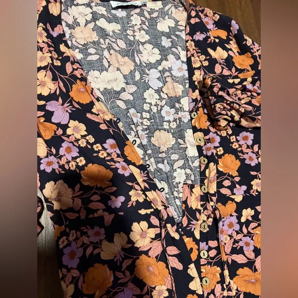Nwot petal & pup Katrina boho maxi dress floral party western classic $98 casual - Image 7