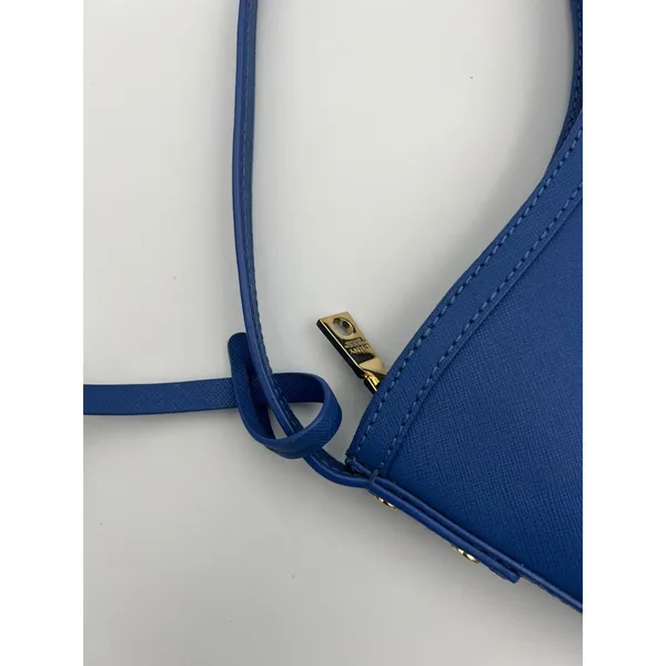 DKNY Blue Shoulder Bag Chic Modern Handbag Designer‎ Purse Small - Image 5