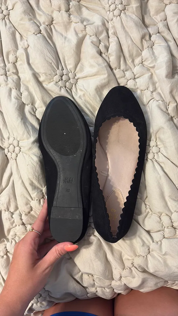Flats H&M Black Ballet 40 - Image 2