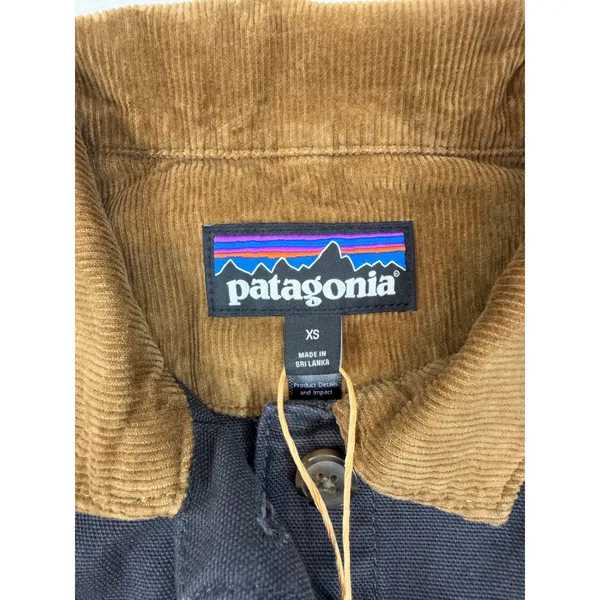 Patagonia Women's Point Reyes Canvas Coat Ink Black Size XS NWT $159 Retail - Image 4