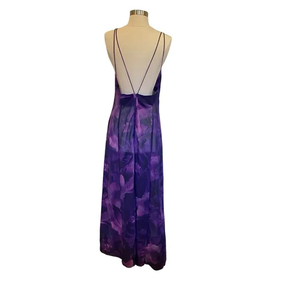 Runaway The Label Calista Maxi Dress In Purple - Image 8