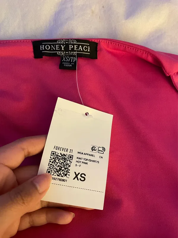 Forever 21 Pink square neck top - Image 2