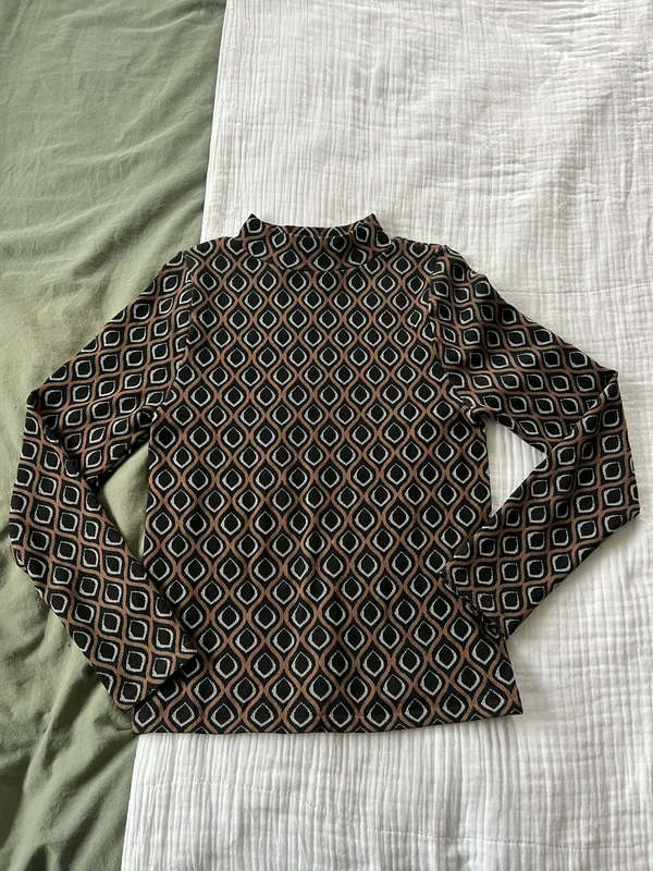 Willow + Root Buckle Turtleneck Top - Image 2