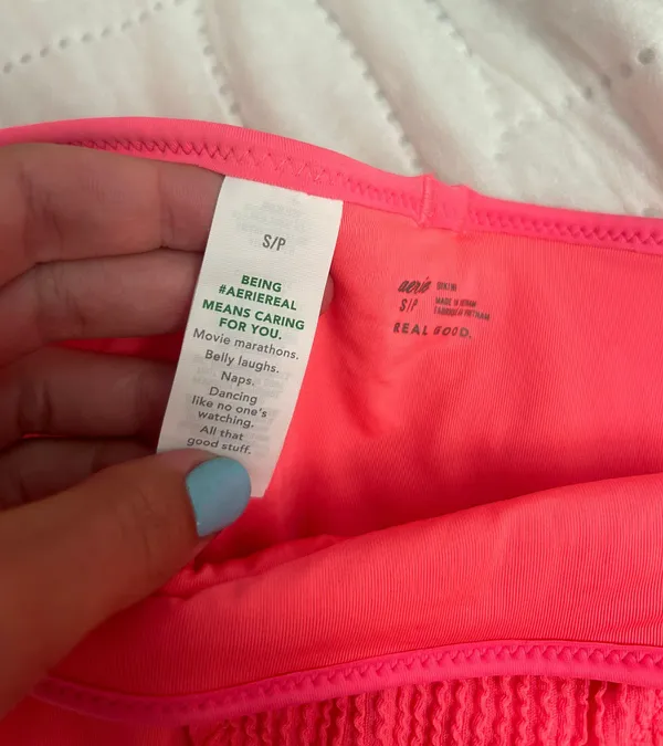 Aerie Bright Pink Bikini - Image 3