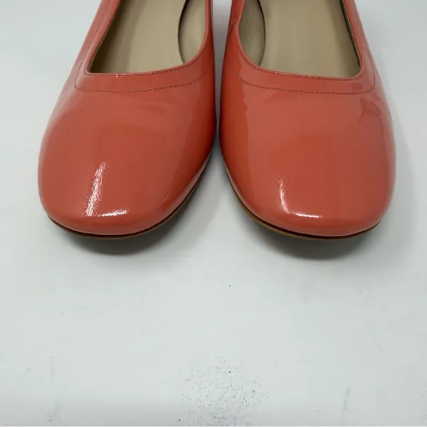Everlane‎ The Day Heel Peach Coral Patent Leather Womens Size 6 - Image 7