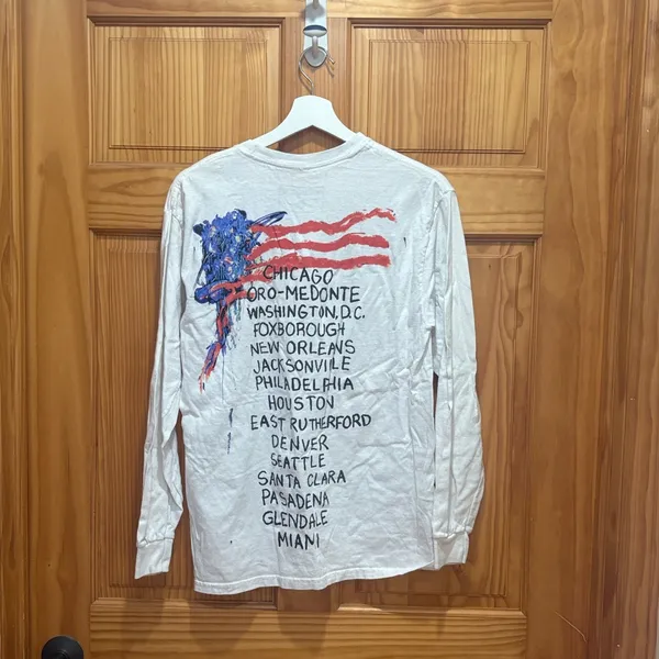 The Rolling Stones White Size Medium Long-Sleeve Shirt. - Image 4