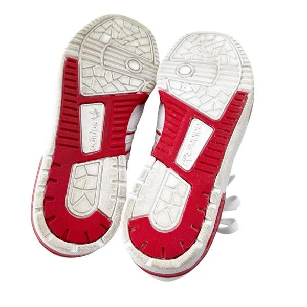 adidas Originals Rivalry Low Leather Sneaker Unisex Red White Size Women’s 6.5 - Image 8