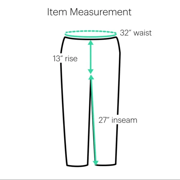 Lucky Brand Straight Leg Cut High Rise Waist Jeans Size 12 NWT. - Image 3