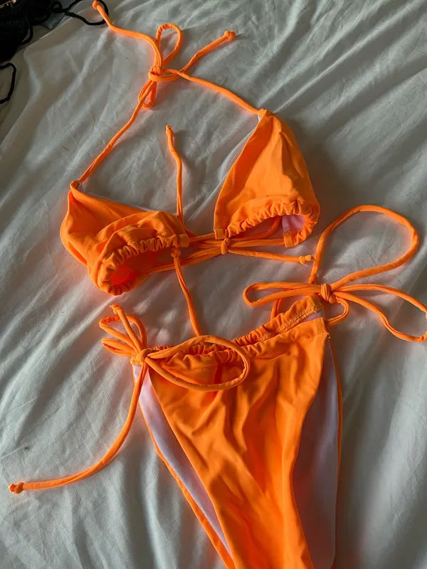 Bikini set Orange Size M - Image 6