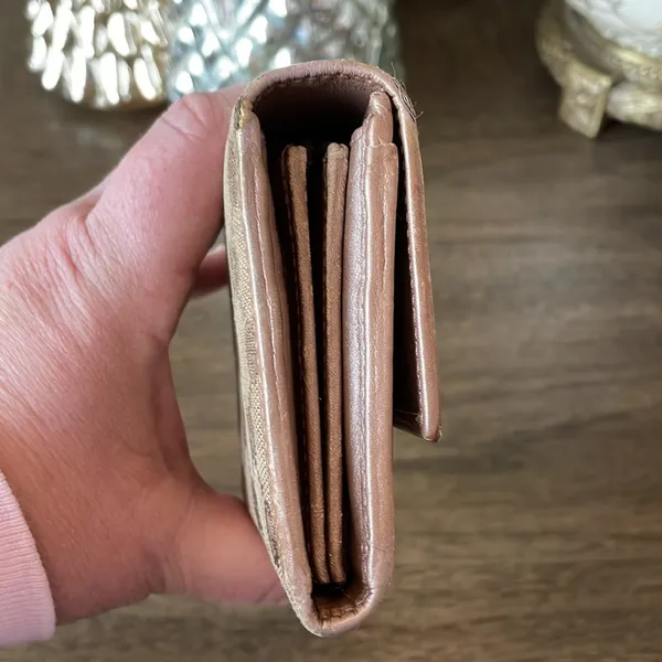 Gucci Canvas GG Continental Wallet - Image 5