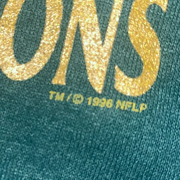 Vintage 90's Green Bay PACKERS Sweatshirt Oversized - Image 3