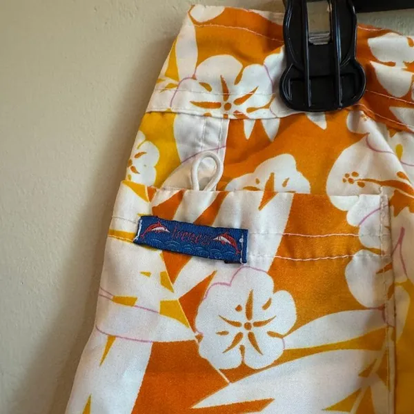 VTG Coconut Girl Swim Trunks - Image 2