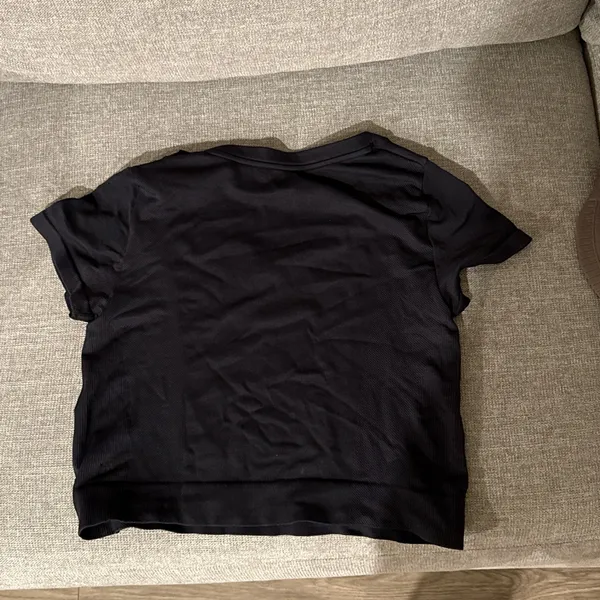 all in motion Black Scoop Neck Short Sleeve Active Tee - Image 3