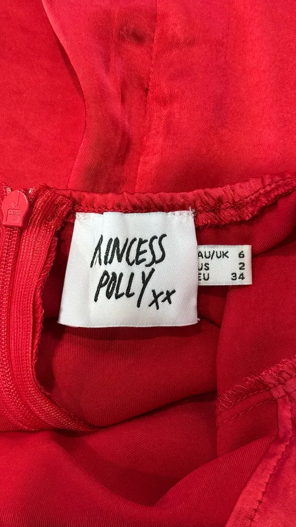 Princess Polly Lanier Mini Dress Red - Image 6