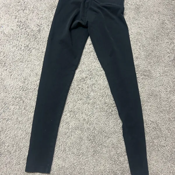 PINK Victoria's Secret Black Leggings - Image 2