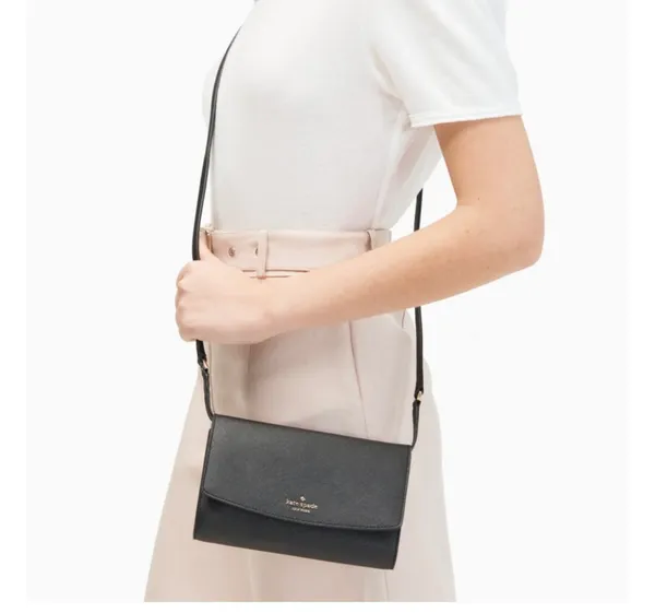 Kate Spade NY black leather crossbody - Image 4