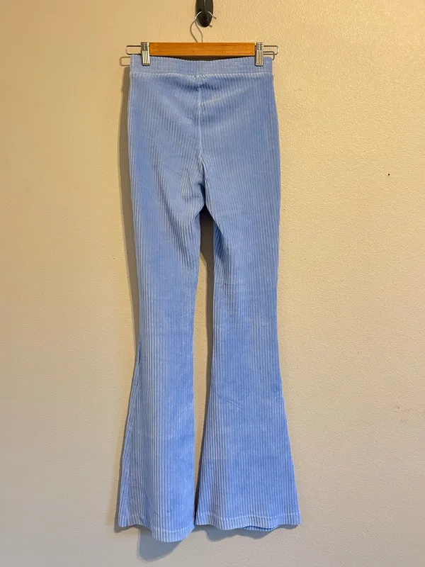 Aerie Groove-On Velour High Waisted Flare Pant XS - Image 4