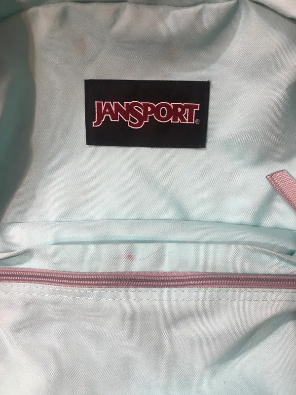 Jansport Backpack Light Teal/Blue - Image 4