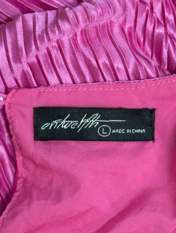 Women’s On Twelfth Fuschia Two-Piece (Size Large) - Image 2
