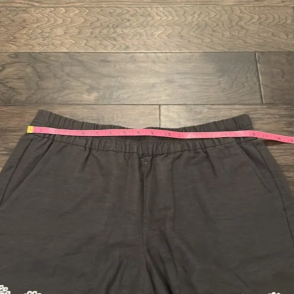 NWT JCrew Factory Dark Gray Embroidered Shorts Sz M - Image 6