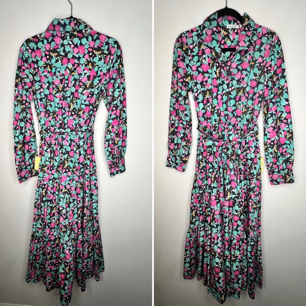 Roller Rabbit Sonora Shirt Midi Dress Size XXS - Image 3