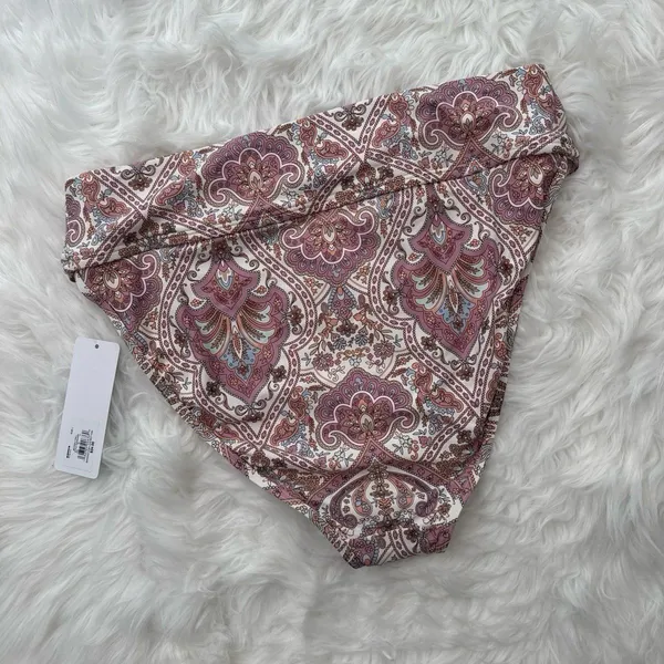Freshwater Print High Leg Swim Bottoms Size Large - Image 5
