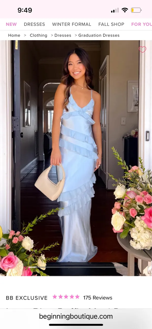 Beginning Boutique Dress Long Formal - Image 2