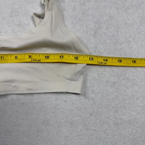 Lululemon Wundermost Ultra-Soft Nulu Scoop-Neck Bralette Bone Size 4? - Image 5