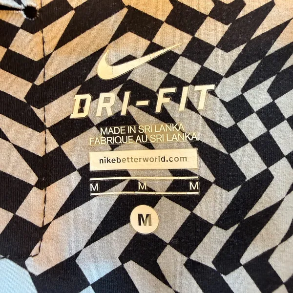 Nike Dri-FIT Pattern Leggings Medium - Image 4