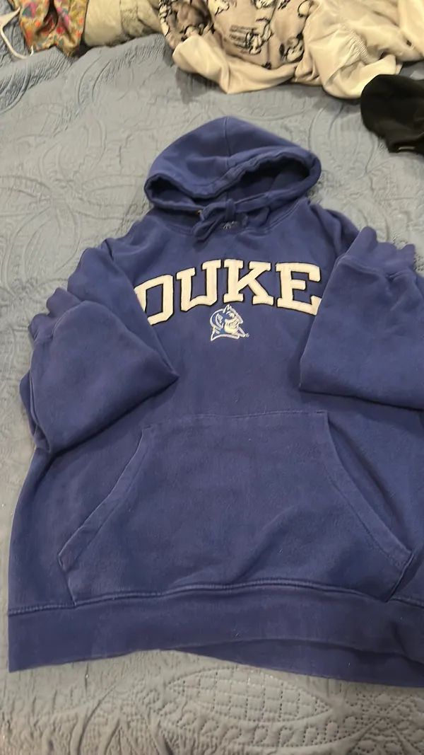 Old Varsity Brand Duke embroidered hoodie - Image 6