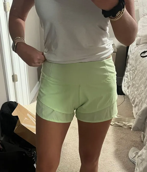 Calia by Carrie Lime Green Shorts - Image 4