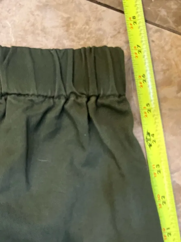Forever 21 Olive Green Cargo Pant joggers - Image 3