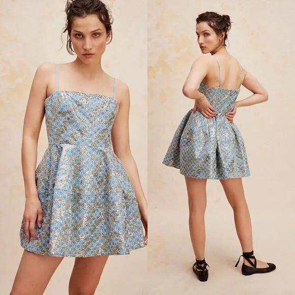 ELLIATT‎ Robe Makenzie Size Medium Beaded Embroidered Sequin - Image 2