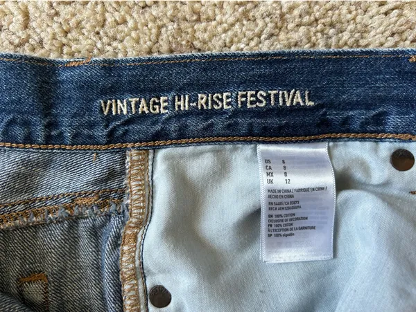 American Eagle Vintage Hi-Rise Festival shorts - Image 4