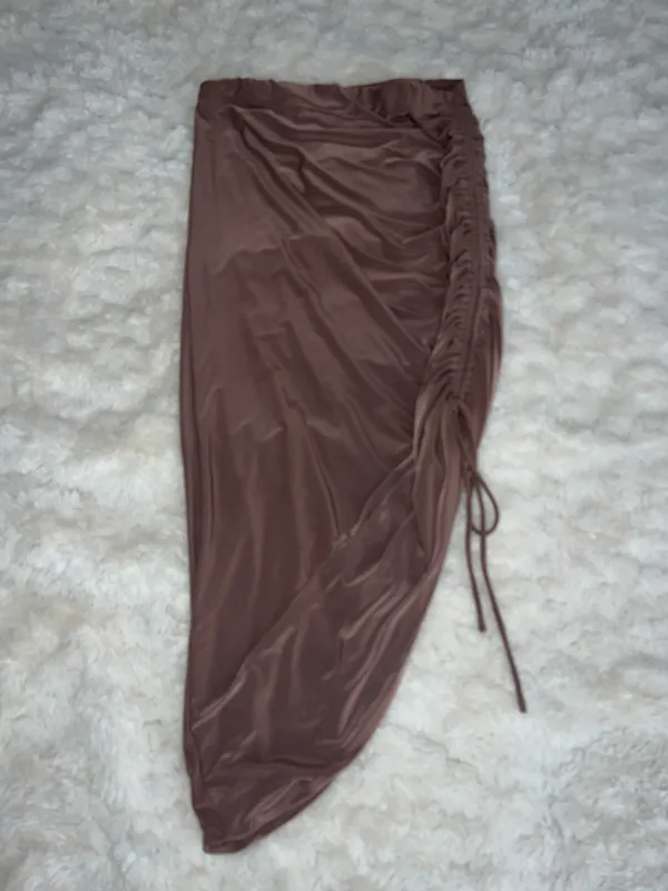 WAYF Brown Skirt - Image 2