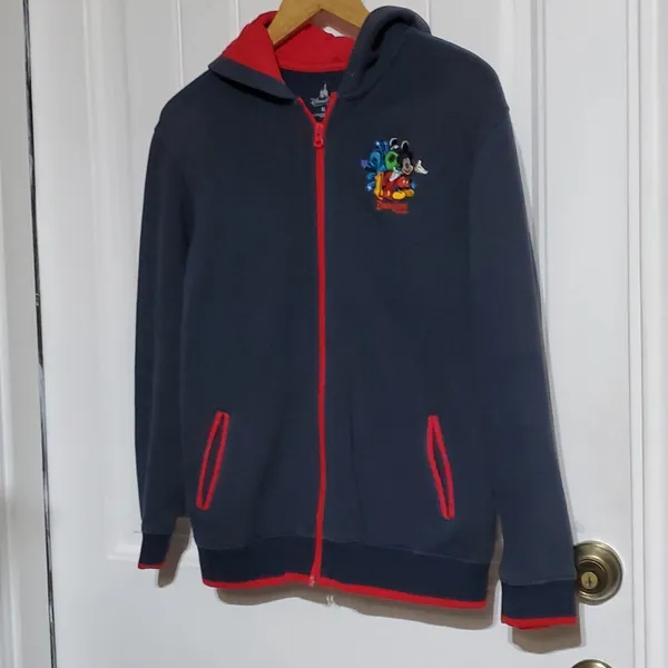 Disney 2012 Hooded Zip up Jersey Size XL - Image 2