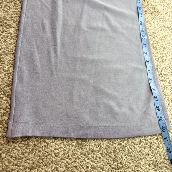 Intimately Free People Knit Two Piece Set Women L Purple Ribbed‎ Pants Lounge - Image 16
