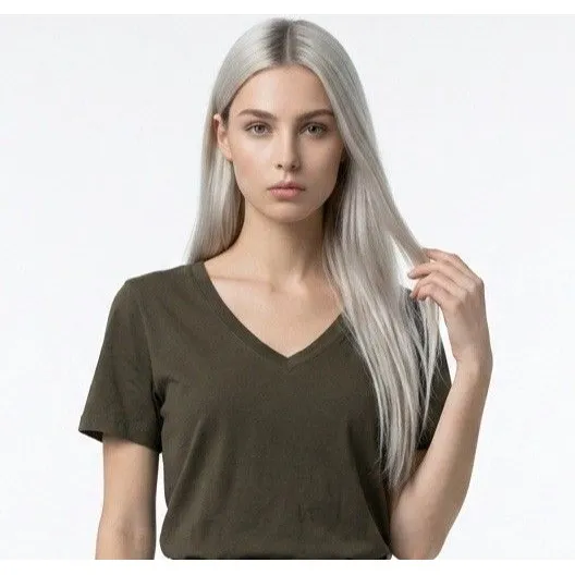 Zenana Outfitters Top Olive Green Large - Image 2
