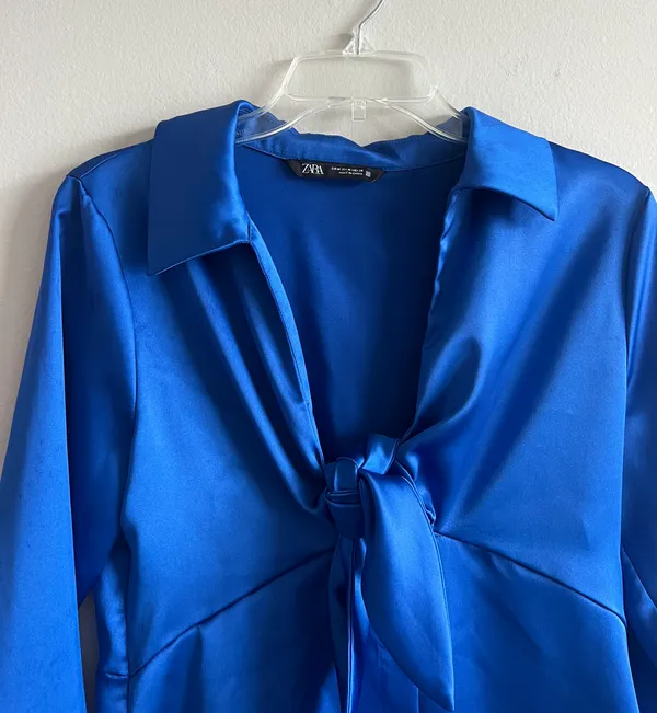 Zara Satin Dress - Image 2