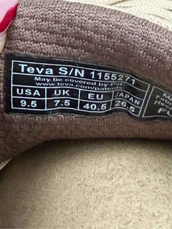 Teva Women's Ellwood Slip-Resistant Hiking Sneakers US9.5 Ellwood $100 - Image 6