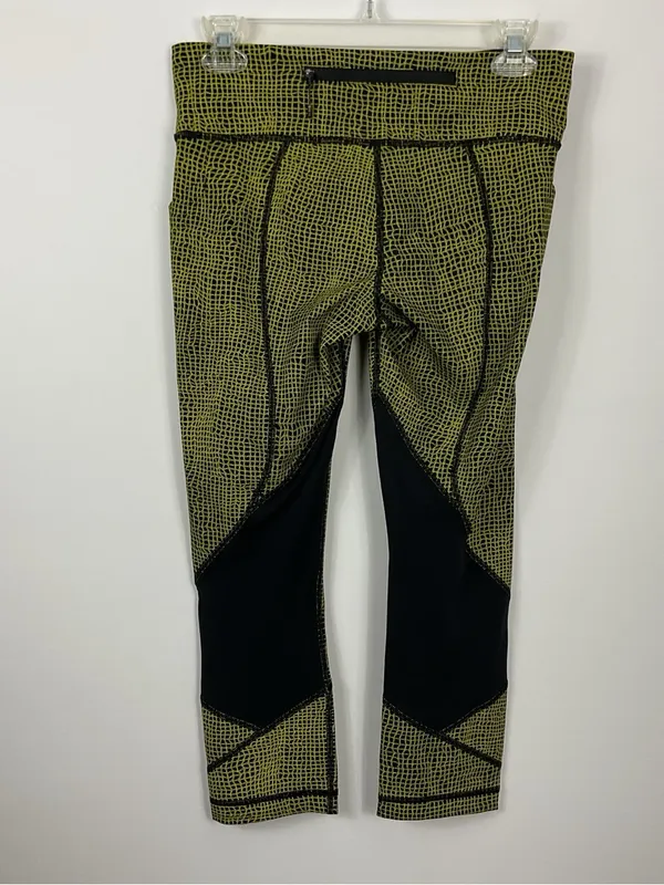 Lululemon Pace Rival Crop Leggings Womens Size 6 - Image 4