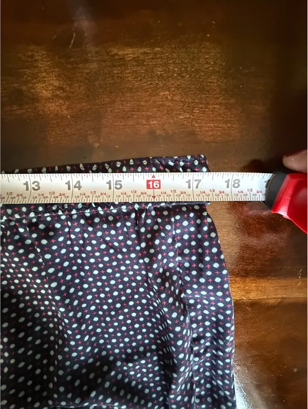 Aerie Polka Dot Ruffle Hem Lounge Shorts with Button Detail - Image 5
