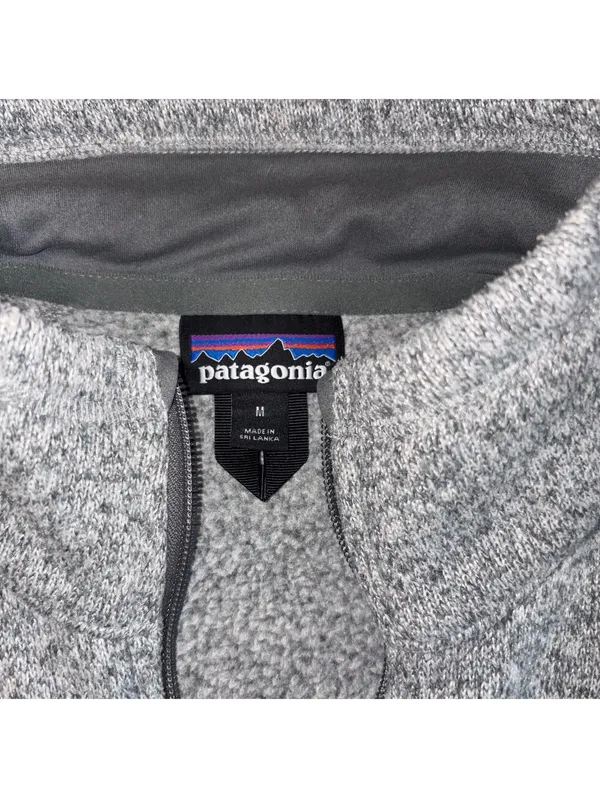 Patagonia $129 NEW Womans M Gray Fleece Vest Better Sweater Outdoor Full Zip Med - Image 3